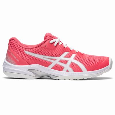 Asics Court Speed FF - Naisten Tenniskengät - Pinkki/Valkoinen